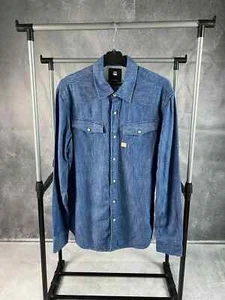 G star raw denim shirt long sleeve - Picture 1 of 13