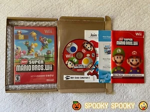 New Super Mario Bros Nintendo Wii - NTSC-U/C USA VGC CIB - High Quality Packing - Picture 1 of 7