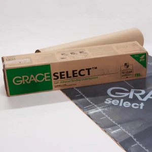 Roof Underlayment Select Rubber Asphalt Adhesive Construction 195 Sq Ft. Grace - Picture 1 of 12