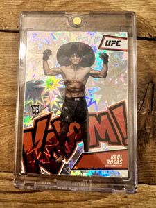 2023 PANINI CHRONICLES UFC RAUL ROSAS JR SSP RC KABOOM! CARD #1 CASE HIT