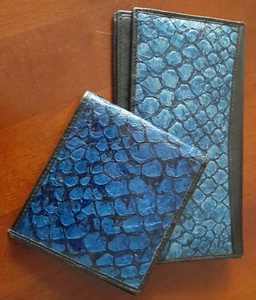 CARTERA AUSTRALIA CUERO SIRENA - ÉL Y ELLA - cuero canguro suave - Imagen 1 de 5