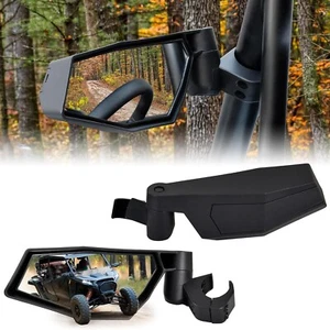 Adjustable Rearview Side Mirrors for Polaris RZR XP 1000 2024+, Folding Side - Picture 1 of 6