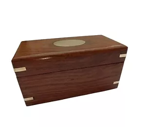 Schmuckbox Geheimfach Palisanderring Schmuckaufbewahrung BEGRENZTES ANGEBOTSZEIT - Bild 1 von 18