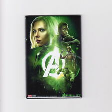 AVENGERS INFINITY WAR / GREEN  -  2"x3" MOVIE POSTER MAGNET(black panther marvel