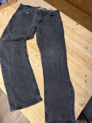 Volcom Kinkade Men's Regular Straight Pant Jeans Size 34 Black - Image 1 of 3