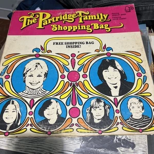 The Partridge Family Shopping Bag 1972 LP EX Includes The Original Plastic Bag ! - Picture 1 of 5