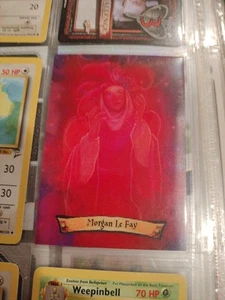 Wizards Harry Potter Chocolate Frog Lenticular Card Morgan Le Fay 19/24 - Bild 1 von 1