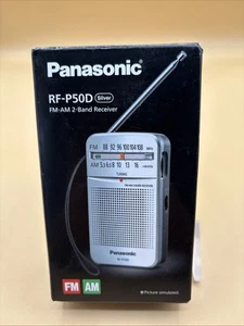 Neu im Karton Panasonic FM/AM tragbares Taschenradio (RF-P50D) - Bild 1 von 8