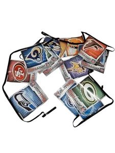 De colección 2005 NFL Fútbol Coors Cerveza Equipo Logo Bandera Bandera Hombre Cueva - Imagen 1 de 7