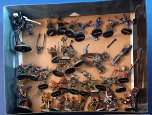 Vintage Warhammer 40k Eldar Armee Restposten Metall - Bild 1 von 13