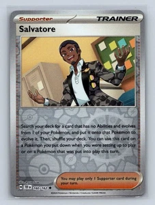 Salvatore Reverse Holo SV05: Temporal Forces #160/162 Pokemon TCG - Picture 1 of 2