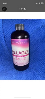 Líquido de granada de colágeno NeoCell, tipos de colágeno 1 y 3, CADUCIDAD: 05/2026 Foto 1 de 3