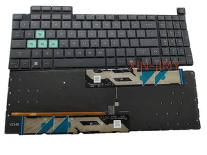 New for ASUS TUF Gaming FX508 Keyboard US Backlit Light blue WASD - Picture 1 of 1
