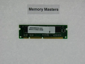 MEM2600XM-32D 32MB Approved Drachme Mémoire pour Cisco 2600XM - Photo 1/1