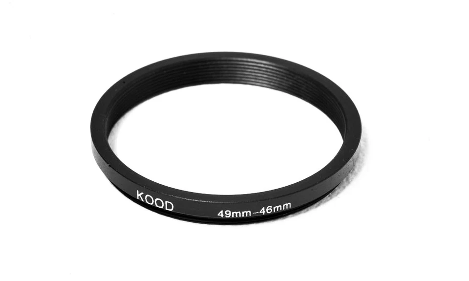 49mm-46mm 49-46 Stepping Ring Filter Ring Adapter Step down - Image 1 of 1