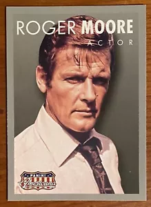 2015 Panini Americana ROGER MOORE #51 Actor James Bond - Picture 1 of 2