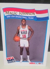 Magic Johnson 1992 USA Basketball “Dream Team” NBA Hoops