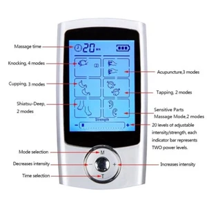 Decenas Masaje Pulso Terapia Masajeador Digital Meridiano Instrumento Alivio del Dolor - Imagen 1 de 10