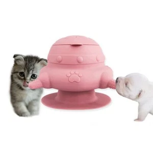 Milchfutterautomat Welpe Kätzchen 4 Silikon Brustwarzen Futterstation für Neugeborene Haustier - Bild 1 von 14