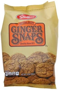 Stauffer's Ginger Snaps Cookies 14 oz Bags Pack of 3 Crunchy Treats - Picture 1 of 1