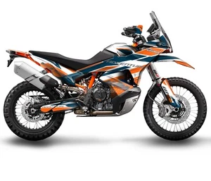 NEW Graphic kit for (2023~) ktm 890 790 Adventure Decal Sticker Kit (BK-WN) - Picture 1 of 6