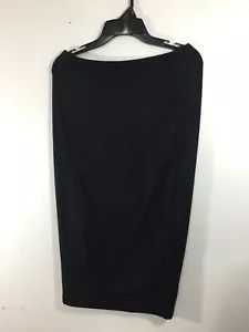 Storq Maternity Black Pencil Stretch Pregnancy Comfort Skirt Sz 1/XS NWOT - Picture 1 of 1