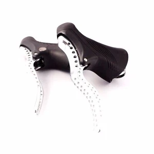 TRP RRL-SR Lightweight Retro Brake Levers Black Hoods Road Classic Urban Bikes - Picture 1 of 3
