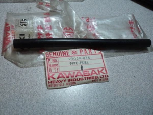 1972-82 KAWASAKI H2 AR KH KT AR80 AR50 KH100 KT250 FUEL PIPE OEM NOS 92059-076 - Picture 1 of 2