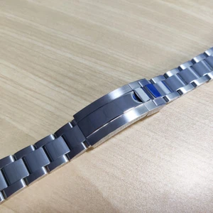 20mm for Seiko straight-ended silver glide lock watch strap replacement - Picture 1 of 7