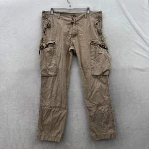 Polo Ralph Lauren Cargo Pants Mens 36x30 Beige Modern Fit Military Mil J 4883A - Picture 1 of 16