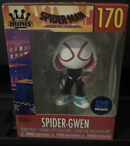 Funko Minis Spider-Gwen #170 Spider-Man Marvel 5 Abajo Exclusivo-Nuevo Bobble Head - Imagen 1 de 1