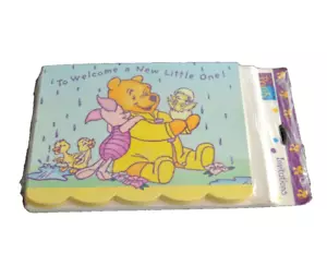 WINNIE THE POOH PIGLET BIENVENIDO 8 INVITACIONES DE BEBÉ De Colección EE. UU. NUEVO EN PAQUETE DISNEY - Imagen 1 de 2