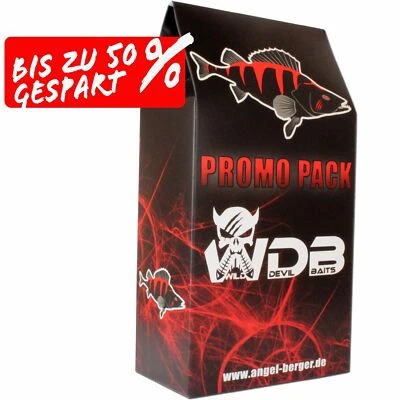 Wild Devil Baits Promo Pack Angelzubehör Raubfischangeln Kunstköder Angelsets