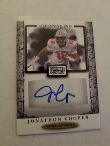 2021 Sage Hit Premier Draft Autograph Jonathon Cooper RC Auto Black #A96 Broncos - Bild 1 von 1