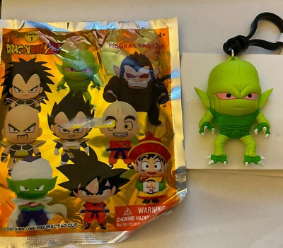 NUEVO DRAGON BALL Z FIGURA SERIE 1 FIGURA BOLSA CLIP/LLAVERO Saibaman Foto 1 de 4