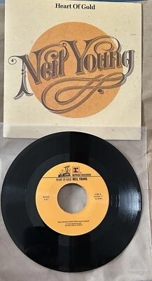 Neil Young Heart Of Gold b/w Sugar Mountain Record Store Day 2009 NEW OOP RSD - Image 1 of 2