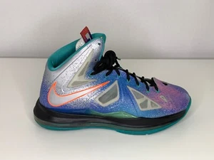 Taglia US 9 - Nike LeBron 10 Pure Platinum 2013 *solo scarpa destra* LEGGI - Foto 1 di 10