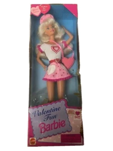 Barbie 1996 Valentinstag Spaß Barbie Puppe Vintage - Bild 1 von 3