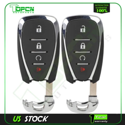 2 For Chevrolet Volt 2017 2018 2019 Keyless Entry Remote Control Car Key Fob - Image 1 of 4
