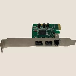 SYBA SY-PEX30016 2 Port Firewire 1394B and 1 Port 1394A PCI-e 1.1 x1 Card - Picture 1 of 3