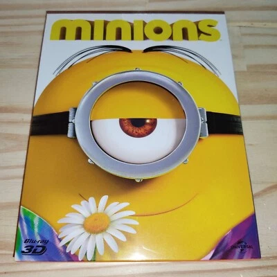 Minions 3D Steelpak Steelbook [Blu-ray 3D + 2D] - New Sealed - Image 1 of 2