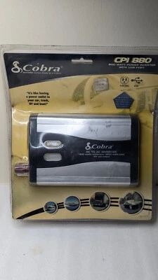 New Cobra CPI 880 800 Watt Power Inverter with USB Port Dual AC Outlets Sealed - Image 1 of 4