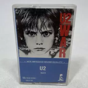 U2 War Cassette Tape 1983 Sunday Bloody Sunday New Year’s Day Rock - Picture 1 of 2