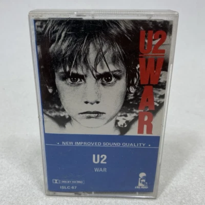U2 War Cassette Tape 1983 Sunday Bloody Sunday New Year’s Day Rock - Image 1 of 2