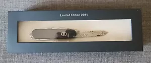 Victorinox Damast Damascus 2011 Edizione Limitata Coltello Svizzero SAK Climber - Foto 1 di 14