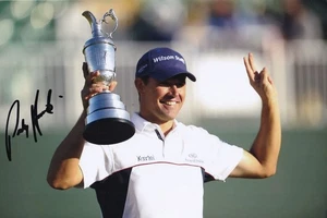 Golf - Padraig Harrington - Hand Signed 12x8 Inch Photograph - COA - Picture 1 of 1