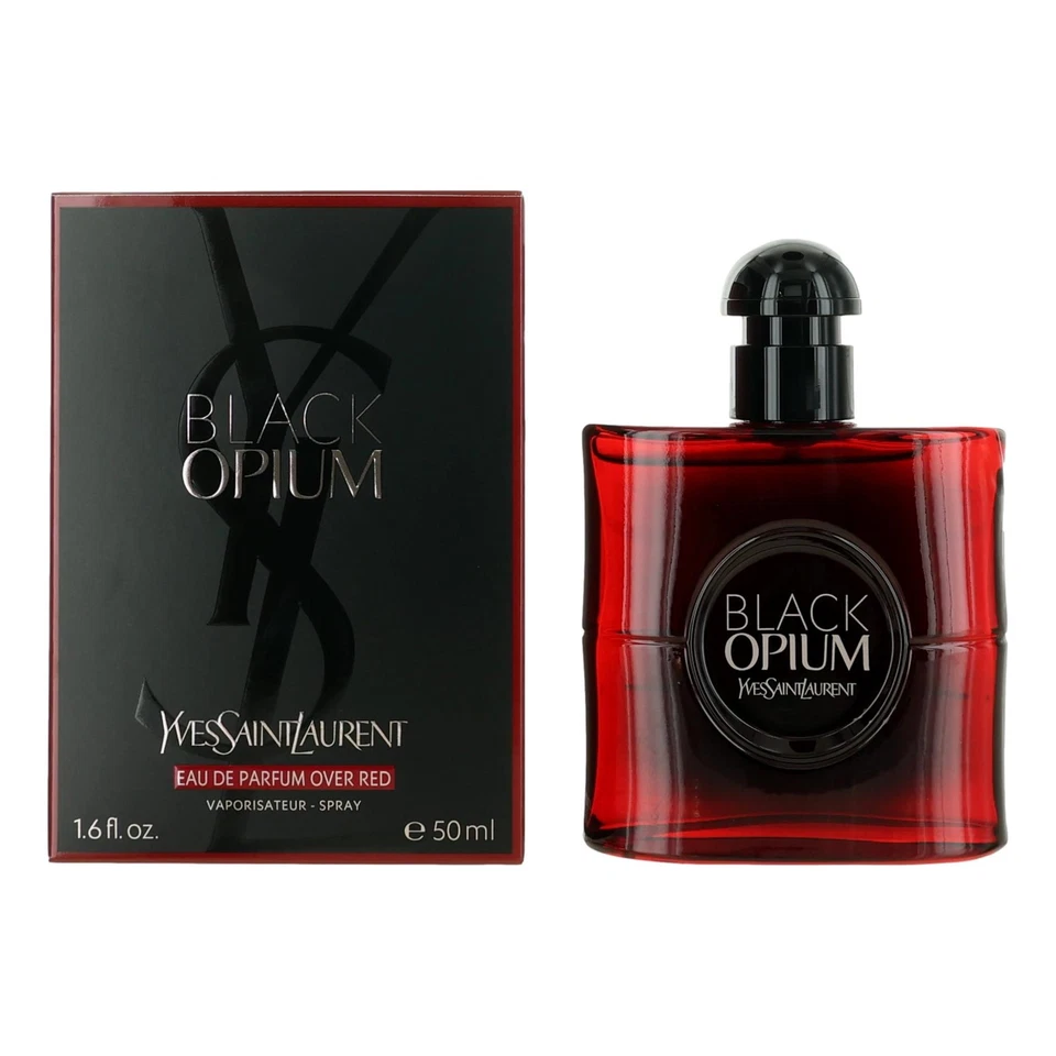 Black Opium Over Red de Yves Saint Laurent, spray EDP de 1,6 oz para mujer Foto 1 de 1