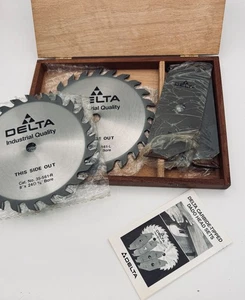 Delta 35-560 Dado Juego 8" 5/8 eje industrial carburo cuchillas con punta - Imagen 1 de 9