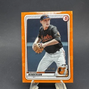 2020 Bowman Prospects Gunnar Henderson Orange /25 Orioles BP-134 - Bild 1 von 4