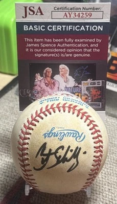 Curt Schilling Signed Rawlings Official American League Baseball JSA - Image 1 of 4